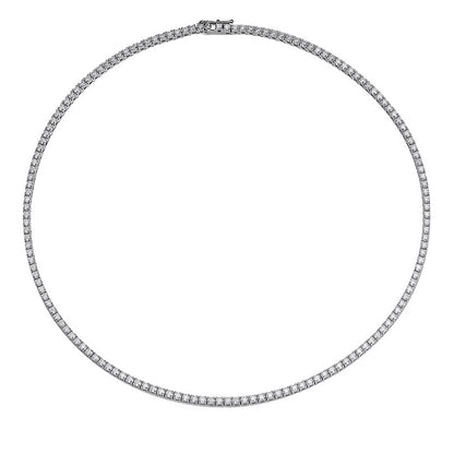 Moissanite Tennis Necklaces