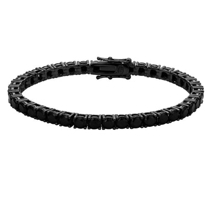 Moissanite Black Tennis Bracelet