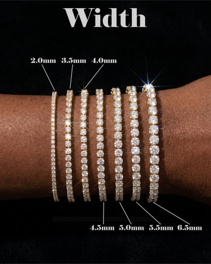 Emerald Cut Tennis Bracelet